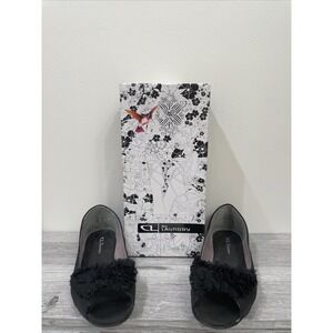 CL by laundry uptown girl organza‎ silk black 9 M